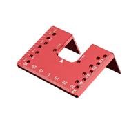 Door Hinge Fixer, Cabinet Alignment Plate Set, 60g Strong Support Repair Tool, Hardware Adjustment Kit, Minimal Industrial Design Tool, Workshop Use for Closet Garage Rv
