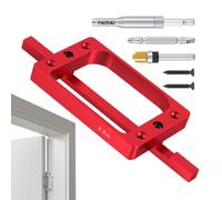 Door Hinge Jig Kit 3-1/2" Universal - Heavy-Duty Precise Alloy Door Jamb | Door Jamb Hinge Template Router Kit for Workshop Garage | Home Carpentry Construction Renovation Woodworking Remodeling Door