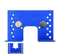 Door Hinge Spacer, Magnetic Install Tool, Alignment Block with Strong Magnet, Hinge Gauge with Precision Support, Carpentry Setup Accessory, for Wardrobe Closet Home Renovation Workshop