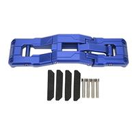 Door Hinge Step Aluminium Alloy Folding Foot Pedal Replacement for JK JKU JL JLU 2007 2021 Heavy Duty Roof Access Step (Bleue)