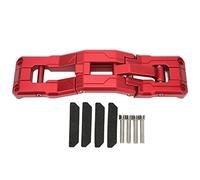 Door Hinge Step Aluminium Alloy Folding Foot Pedal Replacement for JK JKU JL JLU 2007 2021 Heavy Duty Roof Access Step (Rouge)