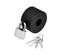 Door Knob Lock - Security Door Knob, Protective Handle Shield, Stainless Keyhole Block Cover | Anti Tamper Access Guard Cover, Household Entry Safety Protector Use for Bedroom Kitchen Bathroom Garage