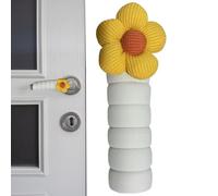 Door Knob Safety Cover - Flower Doorknob Cushion Protector, Reusable Proof Knob Lock, Anti-Collision Soft Silicone Cover For Home, Hotel, Child Safety, Door Handle Cushion Protective Sheath