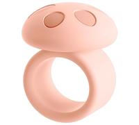 Door Knob Stopper - Silicone 3.1x3.9cm | Mushroom Shape Wall Protector Shock Absorbent Door Handle | Guard Bumper Child Safety Accessory For Bathroom Bedroom Kitchen Home Furniture Protection Use