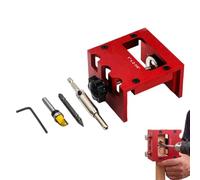 Door Mortise Jig Kit, Heavy-Duty Aluminum Door Lock Grooving Tool