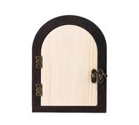Door outletCover-Self-Adhesive Dustproof ProtectorGuard,Wooden Socket Protector|Designed With A Vintage Latch, The Door outletCover Functions as An Indoor Safety outletProtector, Delivering