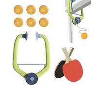 Door Pong the Door 2025 Kit de démarrage de tennis de table portable réglable | Kit de pour porte, entraînement de tennis de table d'entraînement avec raquettes pour