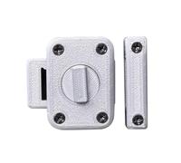 Door Security Latch, Heavy Duty Night Latch for Bathroom Window Wood Doors, Smooth Gate Lock Hardware for Home Bedroom Workplace Dorm Safety and Privacy Protection Accessories 1.77x1.38x0.51in