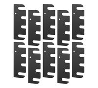 Door Shims, Stainless Steel Door Hinge Spacer With Coated Finish, 10 Pieces Adjuster Plate Stainless Steel,4 Inch Rust Resistant Hinge Repair Plate,for Cabinet Frame Repair Fixing Kitchen