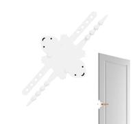 Door Silencer, Adjustable Silicone Door Latch Cover With Noise Reduction, Latch Bumper For Ďoor Strike Plate, Prevent Slamming, Prevent Locking, Quiet Đoor Closer For Nursery, Bedroom & Good Sleep