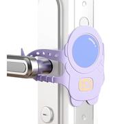 Door Slam Preventer - 9.84x3.74 inches Adjustable Pinch Guard, Silicone Latch Cover, Long Lasting Cartoon Astronaut Design | Multipurpose Slamming Sound Stopper Protection Accessory for Home Nursery C