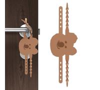 Door Slam Stopper, Quiet Close for Doors, Koala Shape Shock Absorption Pads with Noise-Reduction Design, Usage for Apartment Library Meeting Room Bathroom Hotel Garage Home Classroom Bedroom