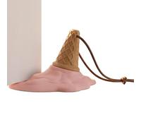 Door Stop - Soft Non Slip Ice Cream Shape Door Stopper, Doors Stop Wall Protector, Cute Decorative Holder for Home Office School Bathroom | Anti Slip Wedge for Entrance Apartment Dormitory Carpet