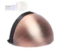 Door Stopper - Door Catch Holders, No Punch Strong Magnet Stop | Anti-Collision Adhesive Magnetic Semicircular Stopers Stainless Steel, Keep Open Bedroom Bathroom Kitchen Gateway Indoor