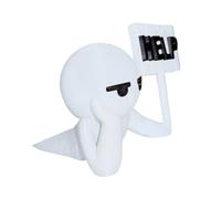 Door Stoppers, Printing Laying Figurine, Decorative Door Stop Bumper, Anti Scratch Wall Protector, Compact Safety Blocker, for Apartment, Kitchen, Bedroom, Garage, Entryway, Bathroom, Home, Restroom