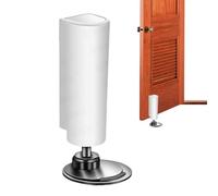 Door Stoppers - Stainless Steel Door Stop, Magnetic Doors Stopper, No Drilling Floor Mounted Holder, Adhesive Doors Stopper Strong Magnet for Bedroom Room Home Restaurant Apartment Dorm Hotel Bar