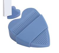 Door Stops for Floor Reusable Non-Slip - Heart-Shaped Wedge Keeps Open Door