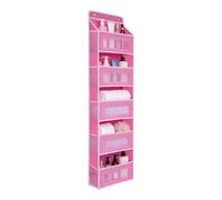 Door Storage Organizer,5-Tier Holder 44 lb Load,Behind the Door Organizer | for Nursery Closet Bathroom Kitchen Pantry Bedroom Laundry Rv Home Apartment Dorm