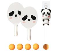 Door Table Tennis - Racket and Balls, Set Table Tennis, Trainer Adjustable Doorway Paddle Ball Game for Boys Girls Room Break, Area School Apartment, Home Fun Indoor Sports Activity