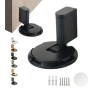 Door Wedge Stopper, Door Stop Floor, Magnetic Door Stop, Mechanical Floor Door Stopper, Heavy Door Holder, No Drilling, Height-Adjustable, Invisible for Bottom of Door (C)