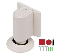 Door Wedge Stopper, Magnetic Doors Stopper for Bottom of Doors, No Drill Invisible Doorstops for Inside, Heavy Duty Magnetic Door Catch Holder to Keep Open (Beige)