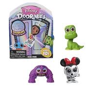 DOORABLES Disney, Coffret Mini Peek avec 2 ou 3 Figurines Surprises, Nouvelle série Disney 100, 80 Personnages à Collectionner, Modèles aléatoires, Jouets pour Enfants à partir de 5 Ans, DRB14