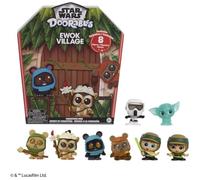 Doorables Ewok Coffret collector, Doorables Disney Star Wars, 8 figurines exclusives à collectionner de 3,8 cm, Dès 5 ans