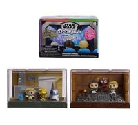 Figurines à collectionner - STAR WARS - Moment de Film Grand Écran - 6 scènes, 3 personnages chacune, à partir de 5 ans