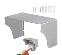 Doorbell Cover | Weatherproof Door Bell Coverr Plate | Anti-Glare Outdoor Access Control Device Rain Protection Housing for Card Reader Charging Pads Acces Controllers Home Outlet