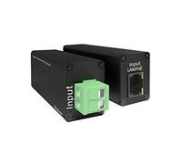 DoorBird A1071 Adaptateur et injecteur PoE - Adaptateurs et injecteurs PoE (IEEE 802.3af,IEEE 802.3at, 80 m, Noir, CE, FCC, 30 W, -25-55 °C)