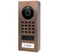 DoorBird D1101V Aufputz Interphone vidéo IP Wi-Fi, Ethernet Station extérieure acier inoxydable V2A