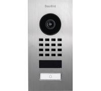 DoorBird D1101V Unterputz Interphone vidéo IP Wi-Fi, Ethernet Station extérieure acier inoxydable V4