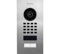 DoorBird D1101V Unterputz Interphone vidéo IP Wi-Fi, Ethernet Station extérieure acier inoxydable V4A (brossé)