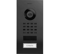 DoorBird D1101V UP Interphone Bluetooth, Wi-Fi, Ethernet Station extérieure noir graphite (satiné mat)