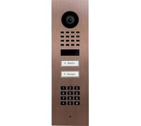 DoorBird D1102KV UP Interphone Bluetooth, Wi-Fi, Ethernet Station extérieure Bronze