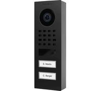 DoorBird D1102V AP Interphone Bluetooth, Wi-Fi, Ethernet Station extérieure noir graphite (satiné mat)