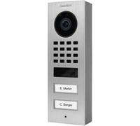 DoorBird D1102V Aufputz Interphone vidéo IP Wi-Fi, Ethernet Station extérieure acier inoxydable V2A (brossé) G