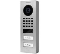 DoorBird D1102V Aufputz Interphone vidéo IP Wi-Fi, Ethernet Station extérieure acier inoxydable V2A (brossé)