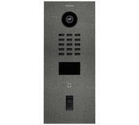 DoorBird D2101FV Fingerprint 50 Interphone vidéo IP Ethernet Station extérieure acier inoxydable, oxyde de fer micacé (satiné)