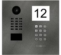 DoorBird D2101IKH Interphone vidéo IP Ethernet Station extérieure acier inoxydable, oxyde de fer micacé (satiné)