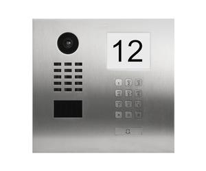 Doorbird - D2101IKH V2 Eau SALEE - Portier vidéo IP avec Module d'information éclairé prémonté