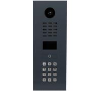 DoorBird D2101KV Interphone vidéo IP Ethernet Station extérieure RAL 7016 (satiné), acier inoxydable V2A