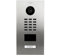 DoorBird D2101V Interphone vidéo IP Ethernet Station extérieure acier inoxydable V2A (brossé)