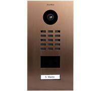 DoorBird D2101V Interphone vidéo IP Ethernet Station extérieure acier inoxydable V2A (brossé), Bronze