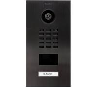DoorBird D2101V Interphone vidéo IP Ethernet Station extérieure acier inoxydable V2A (brossé), Titane
