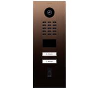 DoorBird D2102FV Interphone vidéo IP Ethernet Station extérieure acier inoxydable V2A (brossé), Bronze