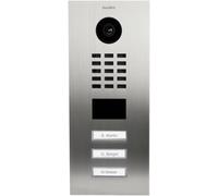 DoorBird D2103V Interphone vidéo IP Ethernet Station extérieure acier inoxydable V2A (brossé)