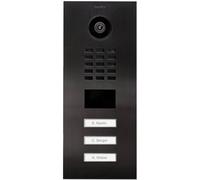 DoorBird D2103V Interphone vidéo IP Ethernet Station extérieure acier inoxydable V2A (brossé), Titane