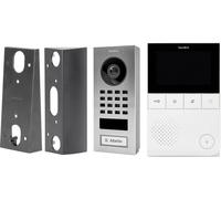 DoorBird Kit D11 Interphone vidéo Ethernet, Wi-Fi Set complet acier inoxydable V2A (brossé)