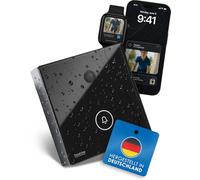 DoorLine Snap - Sonnette vidéo Wi-FI sans Cloud - Compatible Fritz!Box - Transmission d'image directe sur Fritz!Fon & Smartphone - Noir
